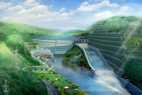 静宁老挝南塔河1号水电站项目